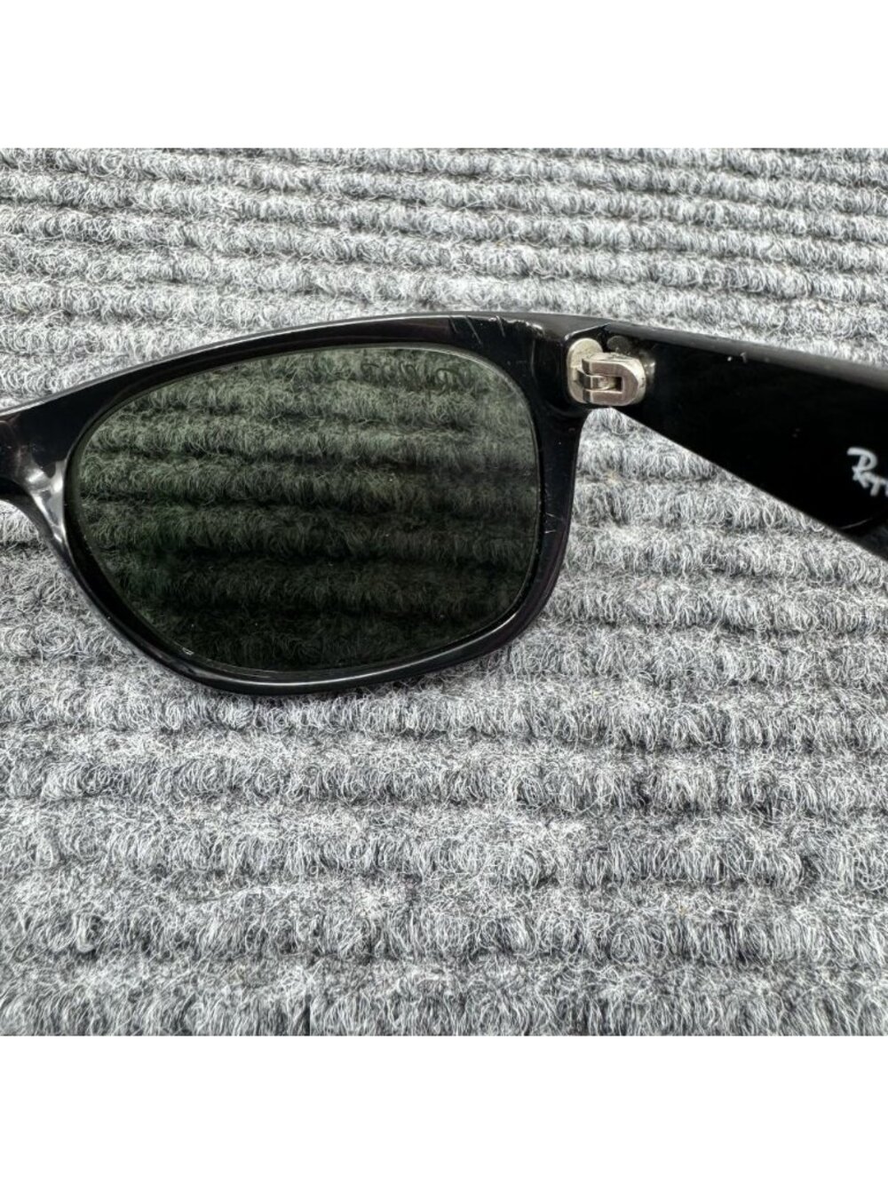 Ray-Ban RB2132 New Wayfarer 901 Sunglasses Black FRAMES ONLY 52-18-145 Italy - Picture 8 of 11